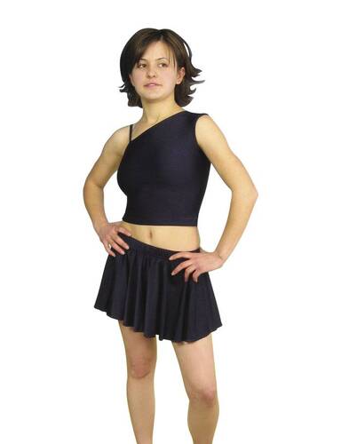 603- 50 cm Tam Daire Likra Etek - 1